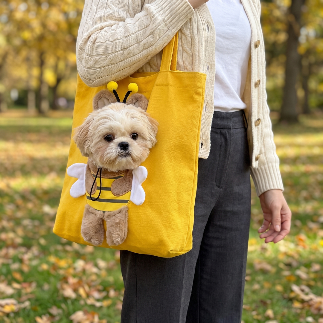 K9Biolabs Peek-A-Paw Pet Carrier Tote Bag