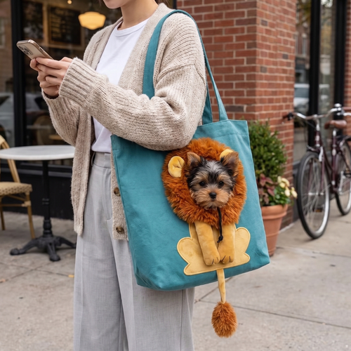 K9Biolabs Peek-A-Paw Pet Carrier Tote Bag