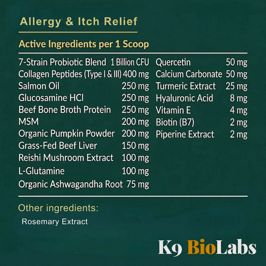 Allergy & Itch Relief with Peptides