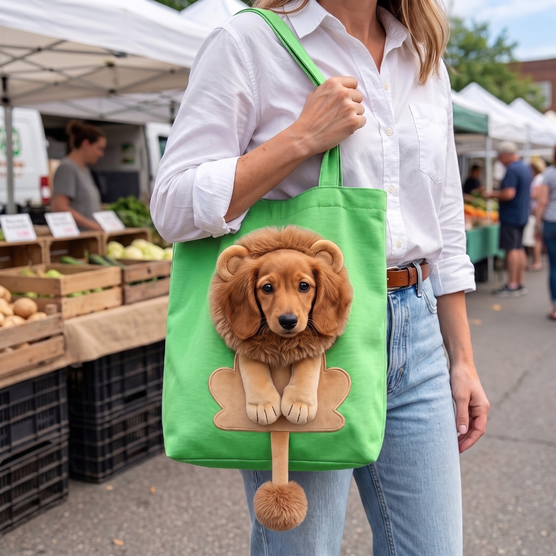 K9Biolabs Peek-A-Paw Pet Carrier Tote Bag