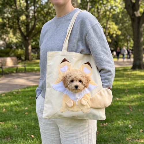 K9Biolabs Peek-A-Paw Pet Carrier Tote Bag