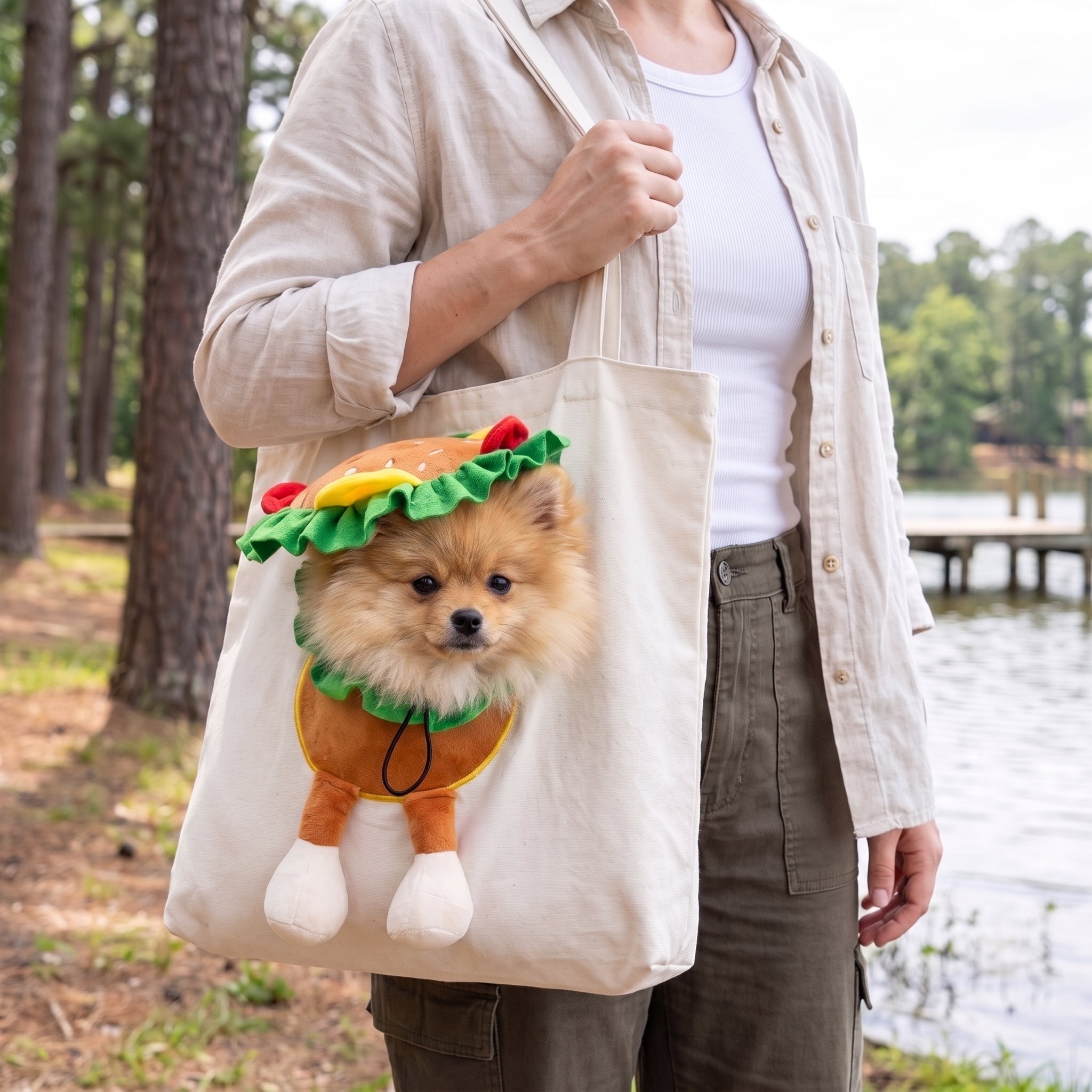 K9Biolabs Peek-A-Paw Pet Carrier Tote Bag